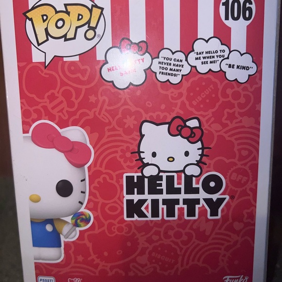 Funko Pop IT’SUGAR Hello Kitty Flocked Vinyl Figure - Picture 3 of 5